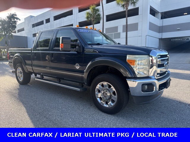 Used 2015 Blue Jeans Metallic Ford Lariat image 1