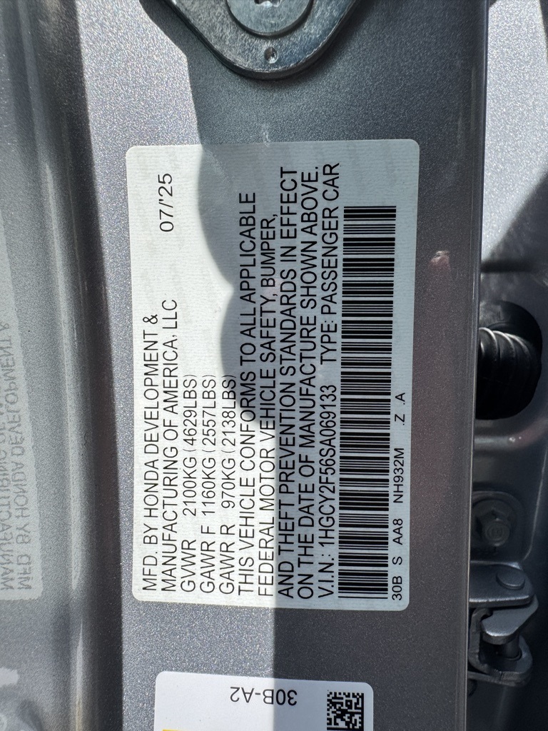 2025 Honda Accord Hybrid Sport photo 21