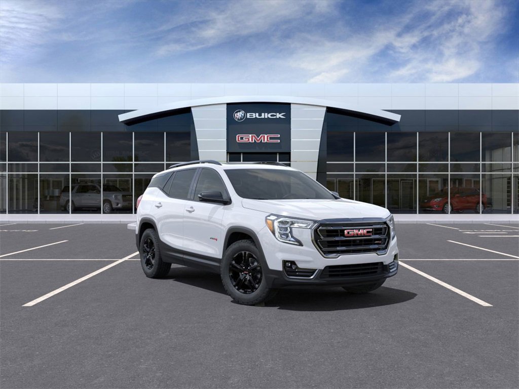 New 2024 Summit White GMC AT4 image 1