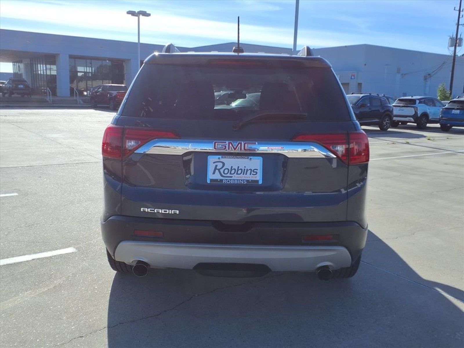 2018 GMC Acadia SLT Blue at Ron Craft Chevrolet Cadillac