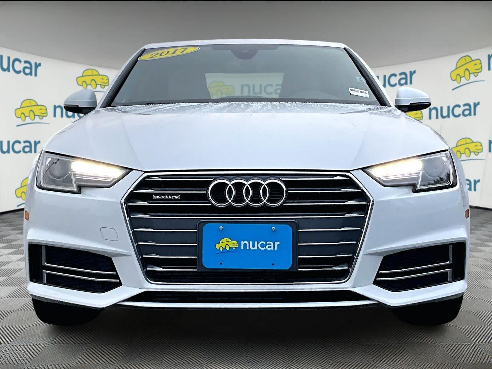 Used 2017 Audi A4 Premium with VIN WAUDNAF43HN045724 for sale in North Attleborough, MA