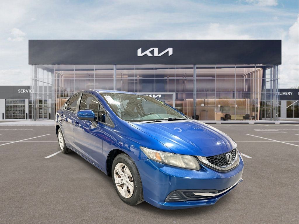 Used 2014 Honda Civic LX with VIN 19XFB2F50EE042475 for sale in Shelby, NC
