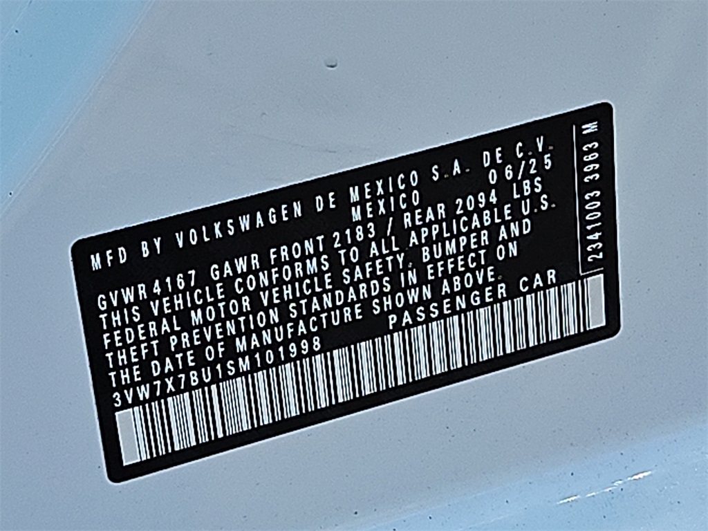 2025 Volkswagen Jetta 1.5T SE photo 9