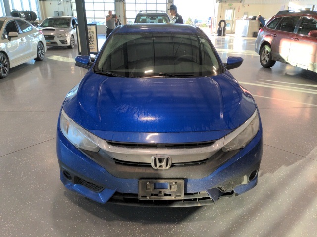 Used 2018 Honda Civic EX with VIN 2HGFC2F86JH545709 for sale in Mandan, ND