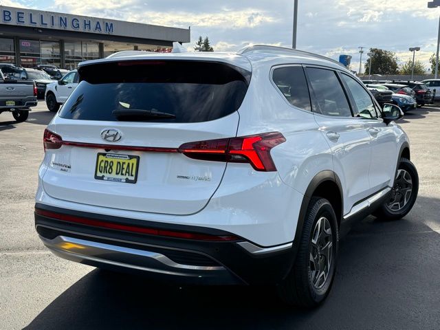 2022 Hyundai Santa Fe Hybrid Blue photo 2