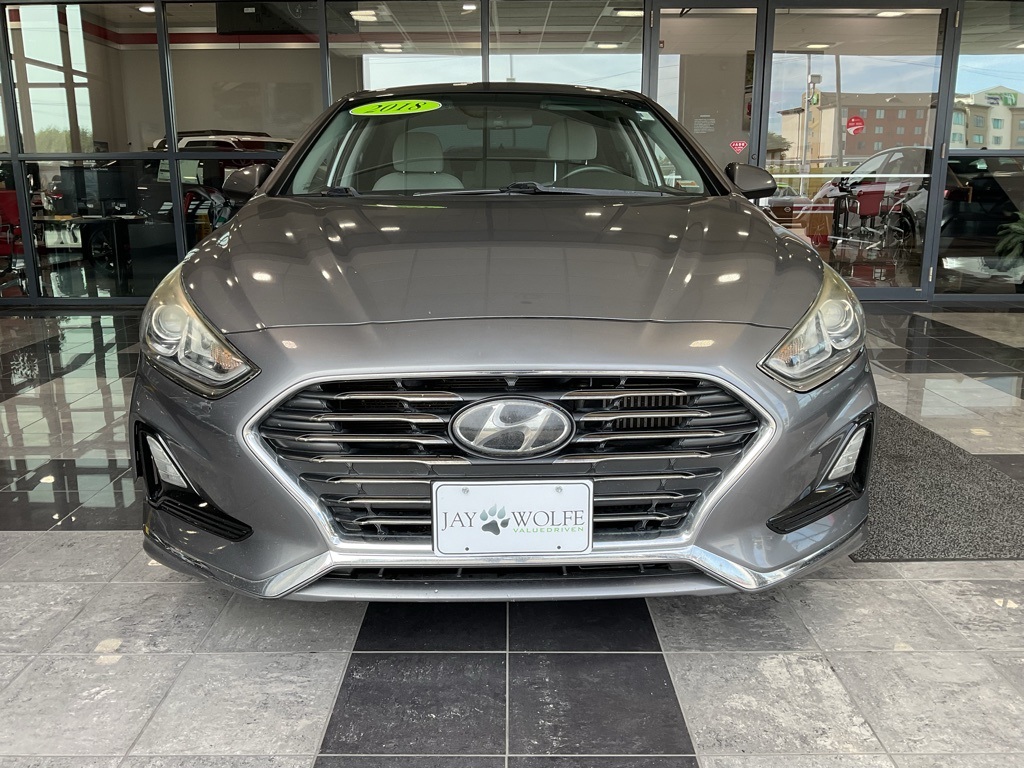 Used 2018 Hyundai Sonata Eco with VIN 5NPE24AA2JH687128 for sale in Kansas City