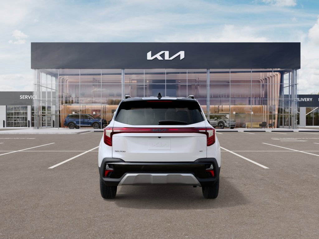 New 2025 Clear White/Black Roof Kia S image 5