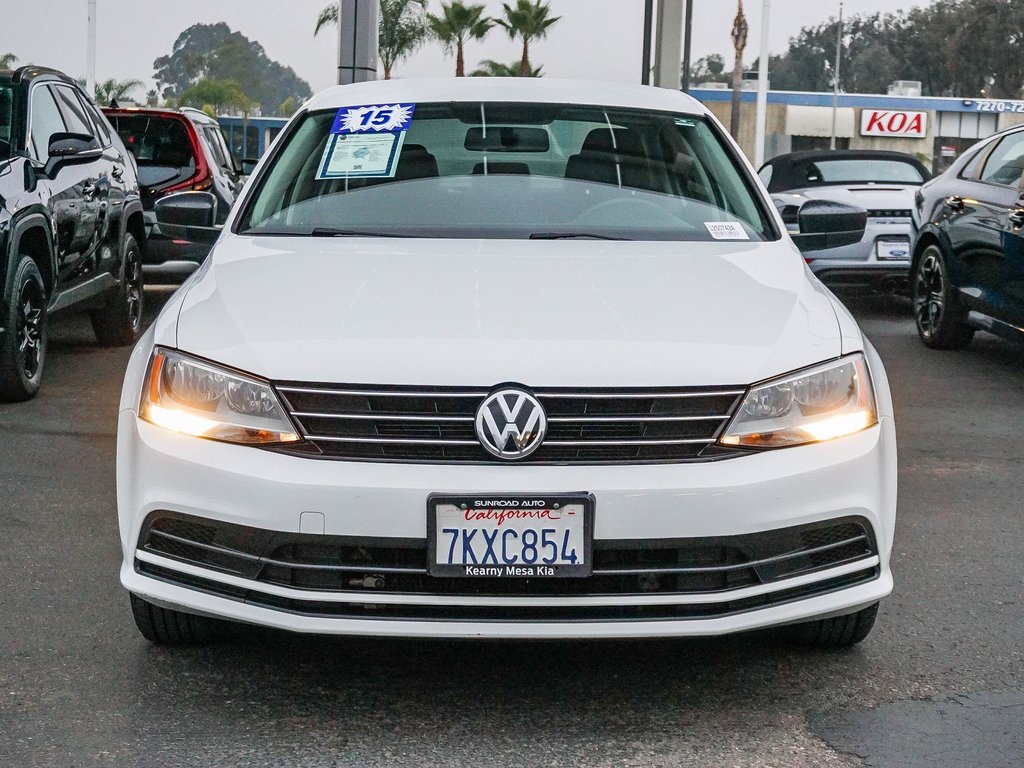 Used 2015 Volkswagen Jetta S with VIN 3VW2K7AJ1FM323897 for sale in San Diego, CA