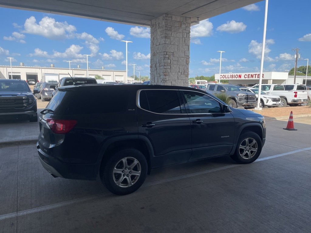 Used 2018 GMC Acadia SLE-1 with VIN 1GKKNRLAXJZ144448 for sale in Temple, TX