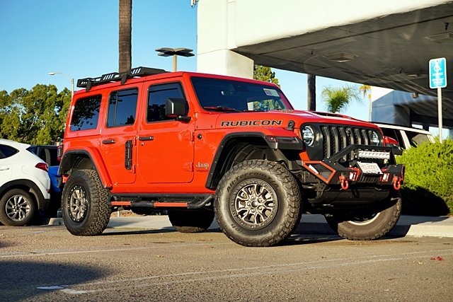 Certified Used 2022 Red Jeep Unlimited Rubicon 392 image 1
