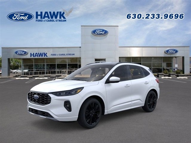 New 2024 Star White Metallic Tri-coat Ford ST-Line Elite image 1