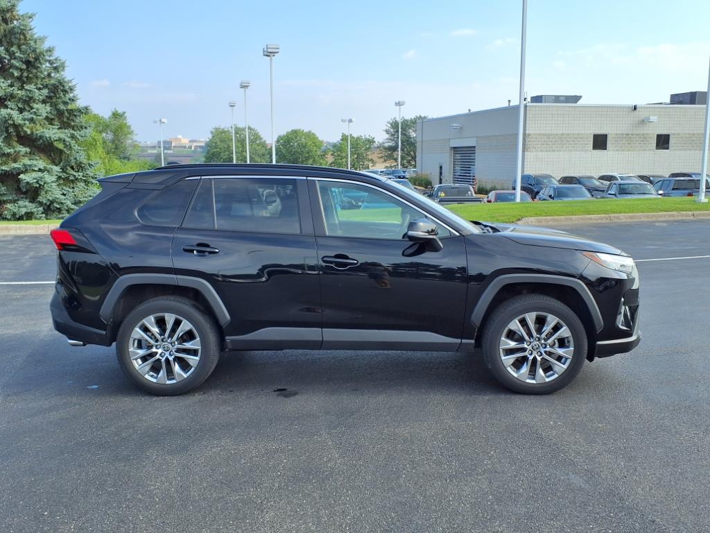 Certified 2022 Toyota RAV4 XLE Premium with VIN 2T3A1RFV6NC257774 for sale in Burnsville, Minnesota