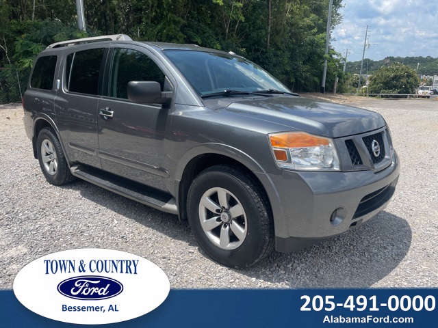 Used 2015 Nissan Armada SV with VIN 5N1BA0ND9FN617308 for sale in Bessemer, AL