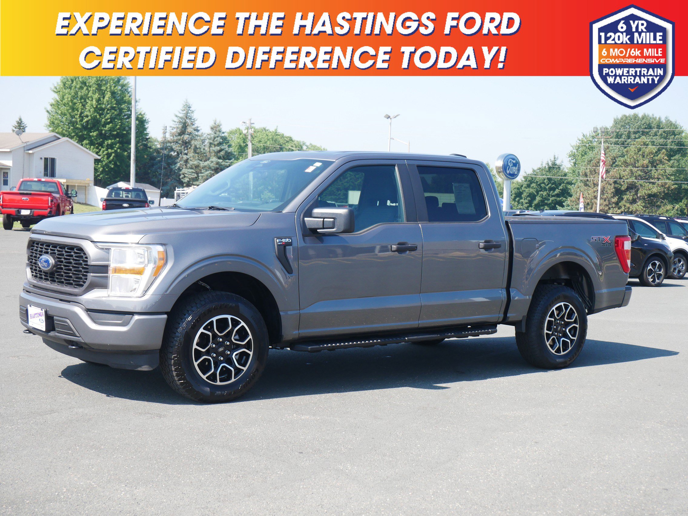 Certified 2022 Ford F-150 XL with VIN 1FTEW1EP3NKE48664 for sale in Hastings, Minnesota