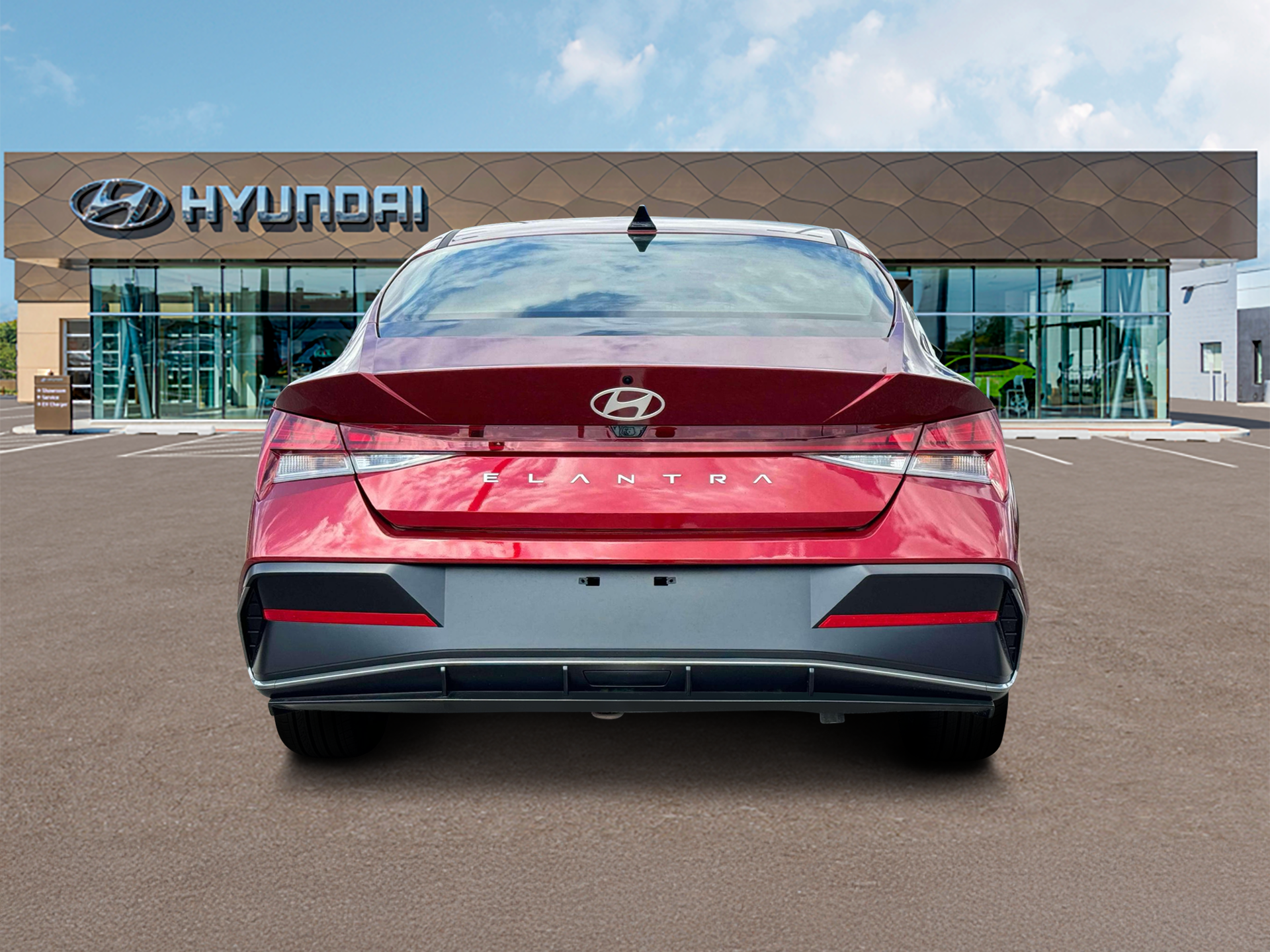 New 2025 Red Hyundai SEL Convenience image 6
