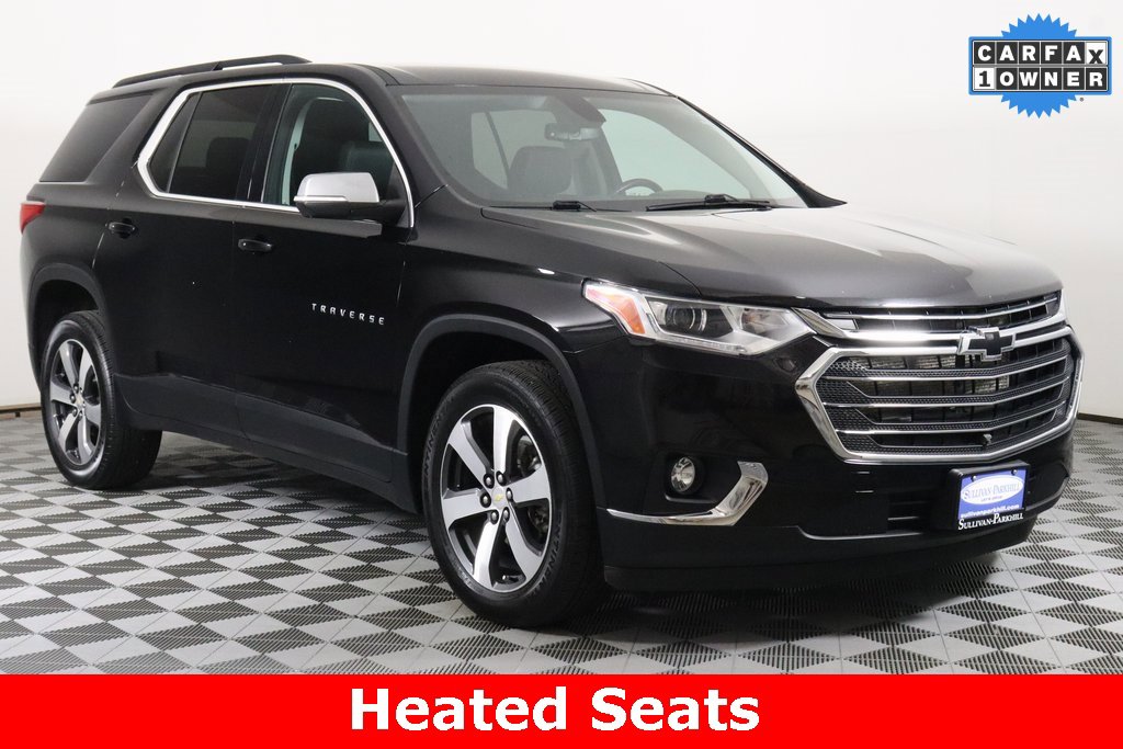 Used 2021 Mosaic Black Metallic Chevrolet LT Leather image 1