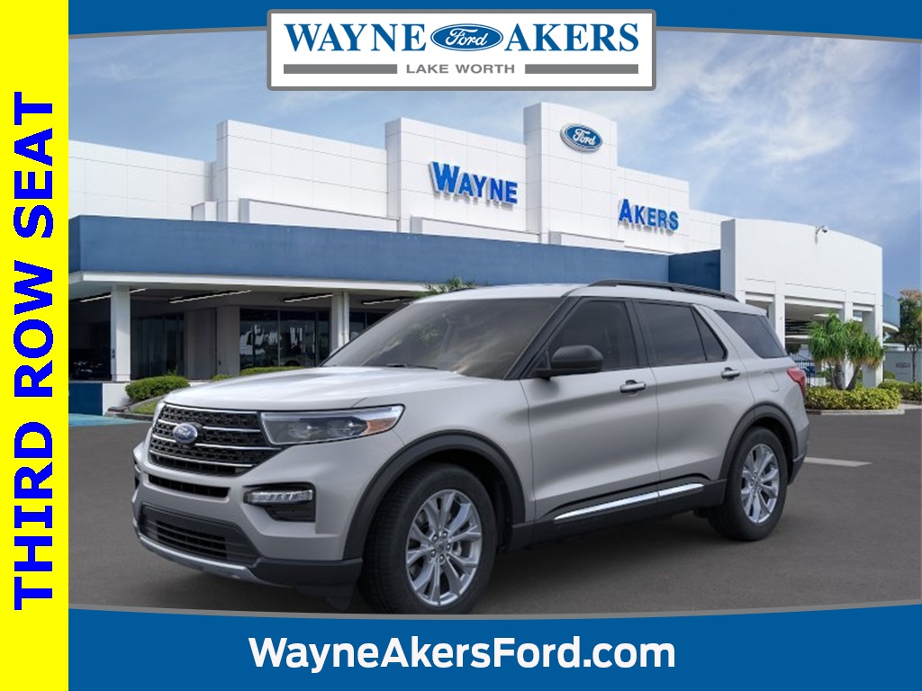 New 2024 Ford Explorer XLT 4D Sport Utility in Lake Worth L4XA09465X Wayne Akers Ford