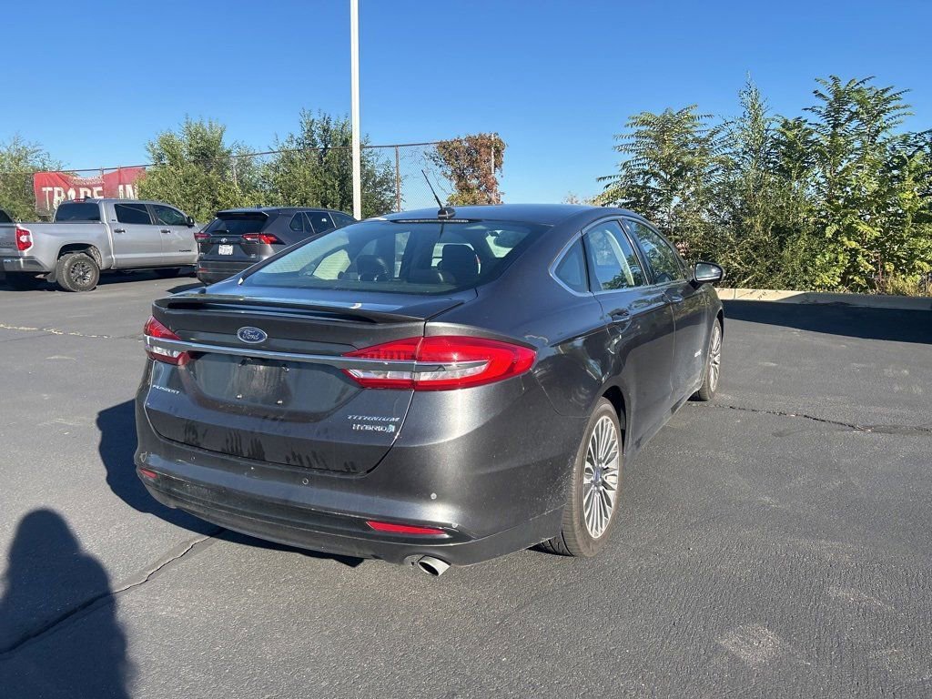 2018 Ford Fusion Titanium Platinum Hybrid photo 4