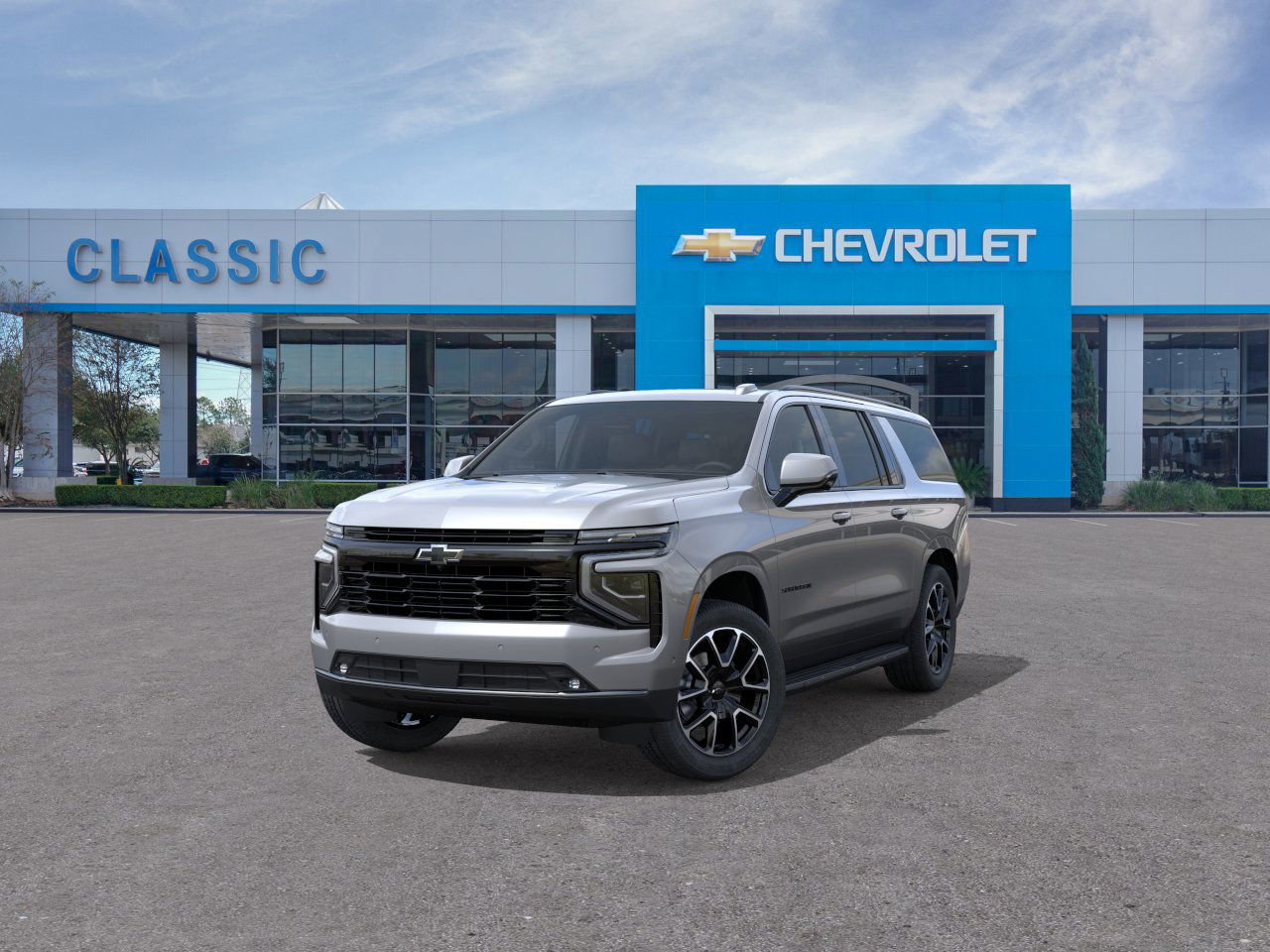 2026 Chevrolet Suburban RST Gray at Classic Elite Chevrolet Hwy 6