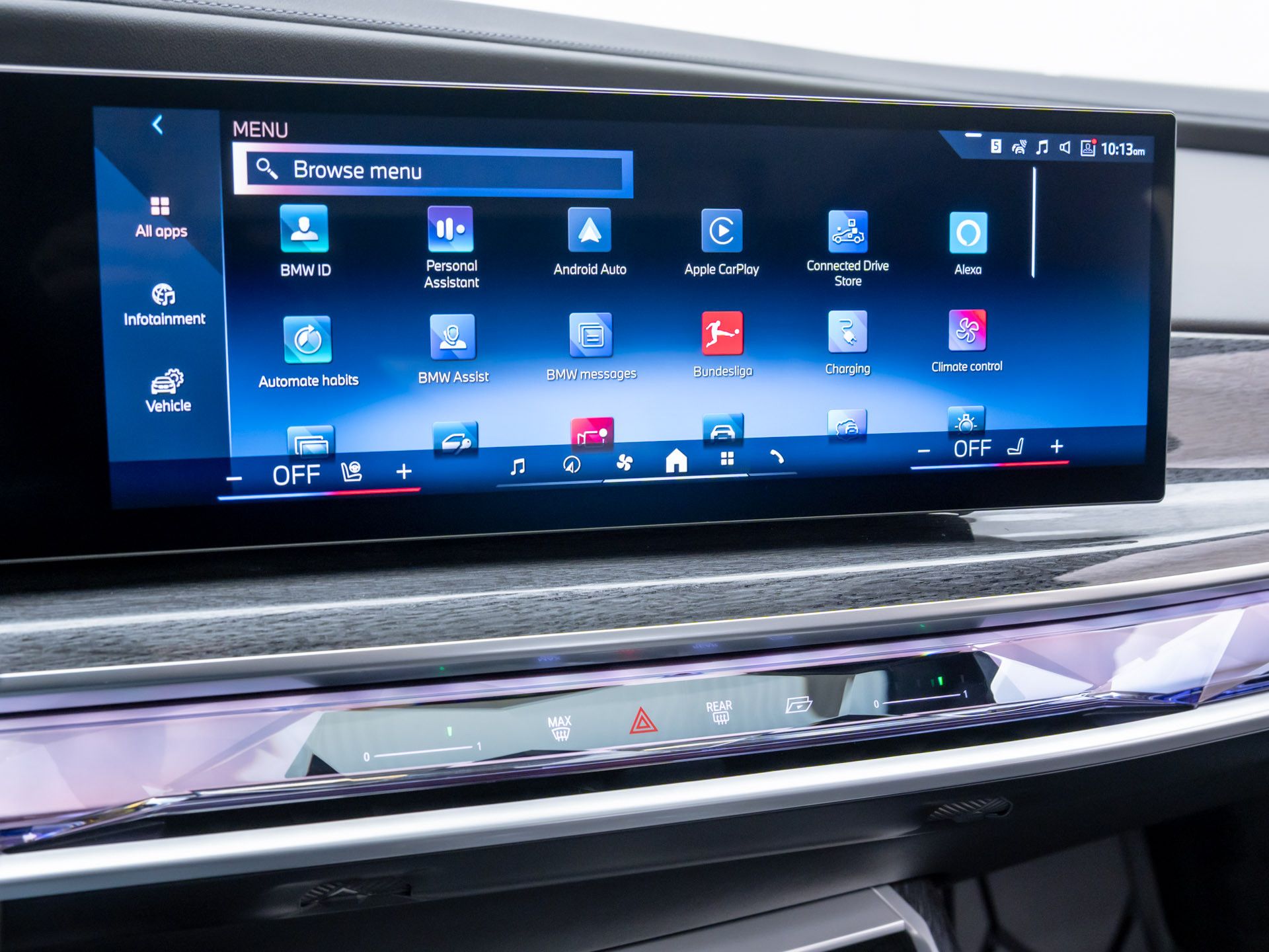 New 2025 Brooklyn Grey Metallic BMW 750e xDrive image 24