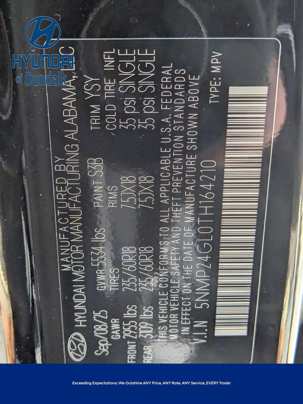2026 Hyundai Santa Fe SEL photo 23