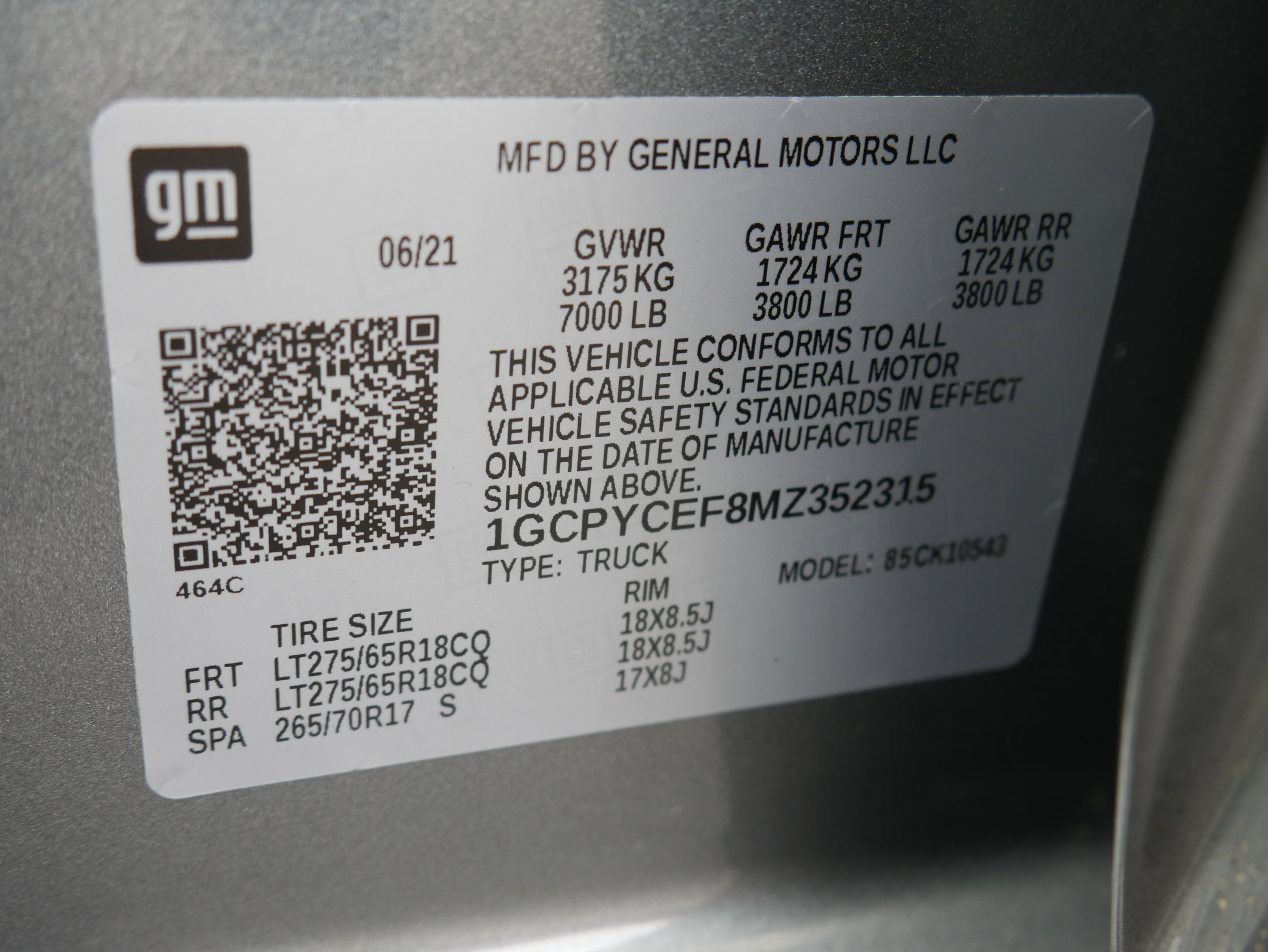 2021 Chevrolet Silverado 1500 Custom Trail Boss photo 4