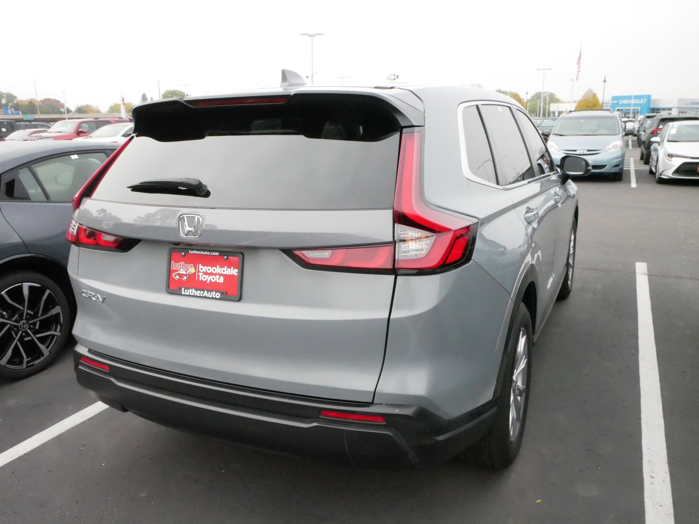 Used 2024 Honda CR-V EX with VIN 7FARS4H49RE008049 for sale in Brooklyn Center, Minnesota