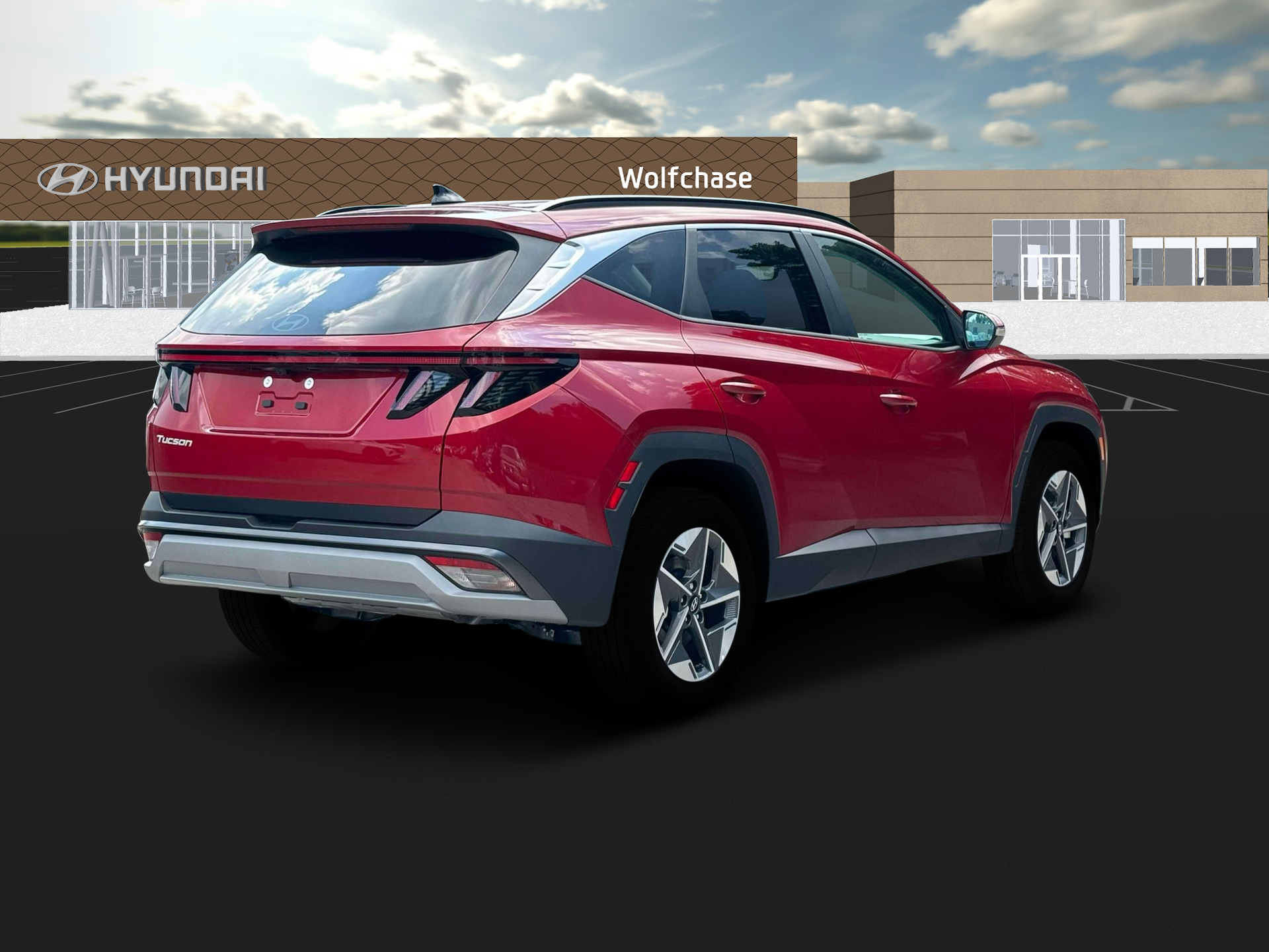 New 2025 Red Hyundai SEL Convenience FWD image 7