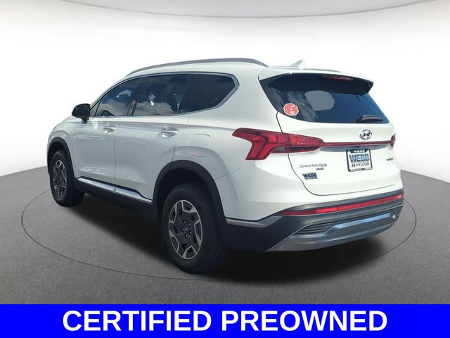 2022 Hyundai Santa Fe Blue photo 4