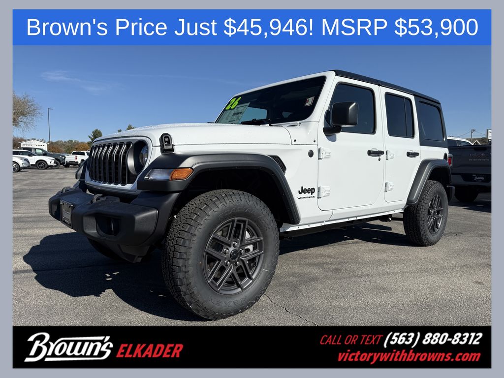 2026 Jeep Wrangler 4-Door Sport S's photo