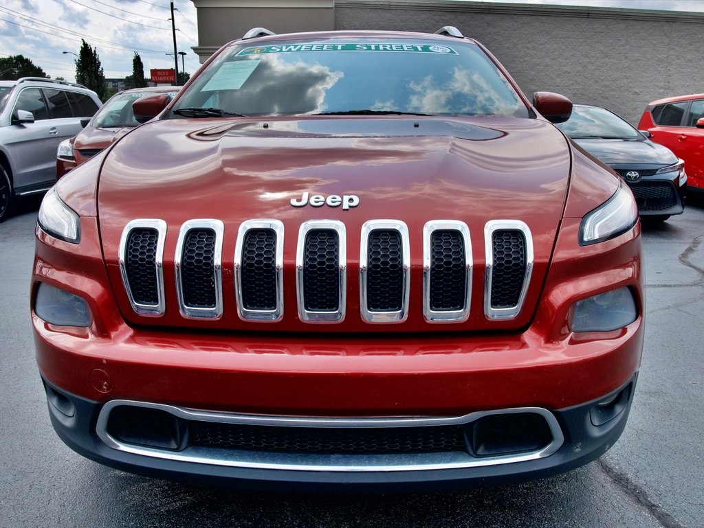 Used 2014 Jeep Cherokee Limited with VIN 1C4PJLDB1EW292352 for sale in Lexington, KY