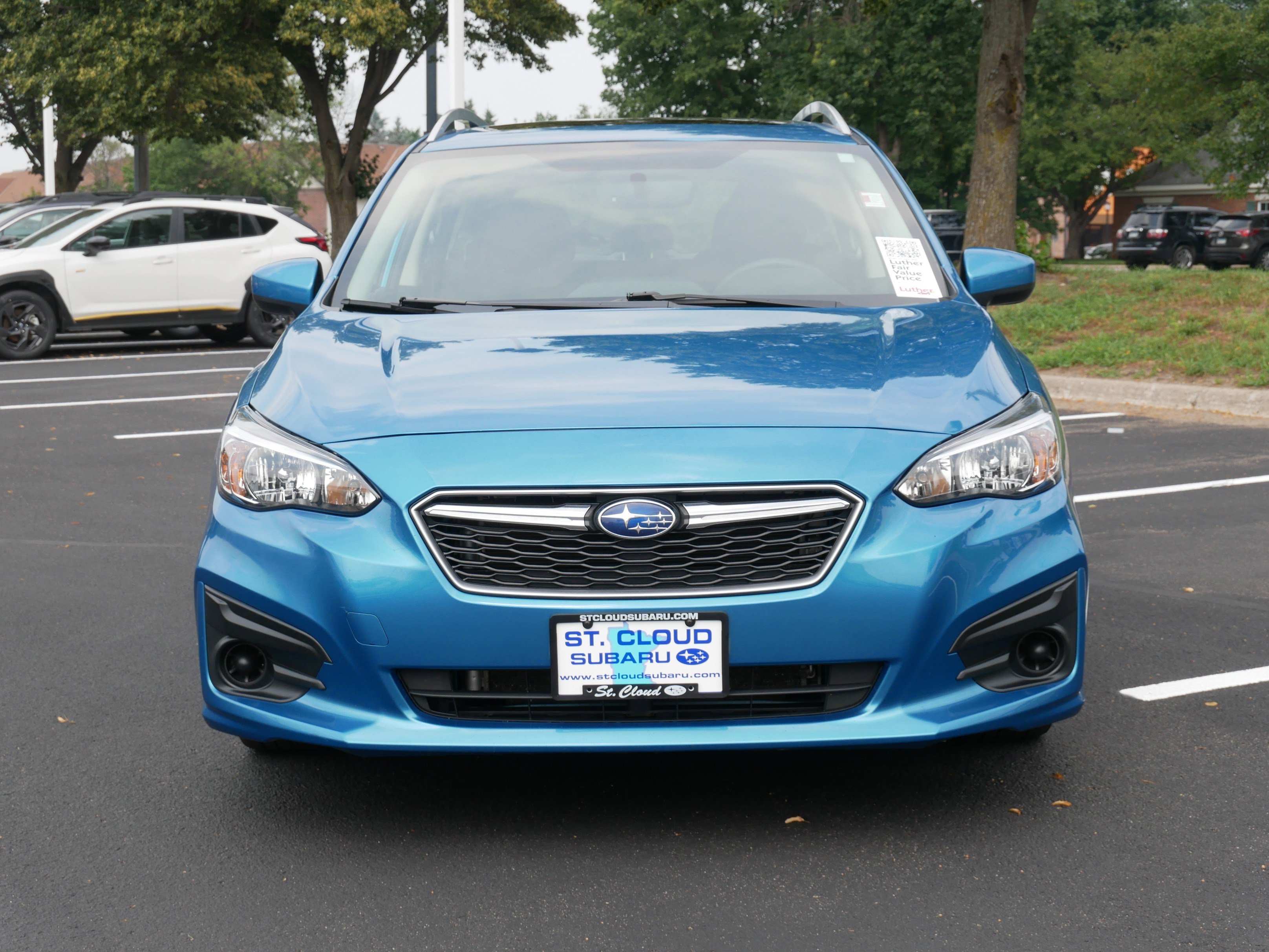 Used 2018 Subaru Impreza Premium with VIN 4S3GTAB62J3700308 for sale in Saint Cloud, Minnesota