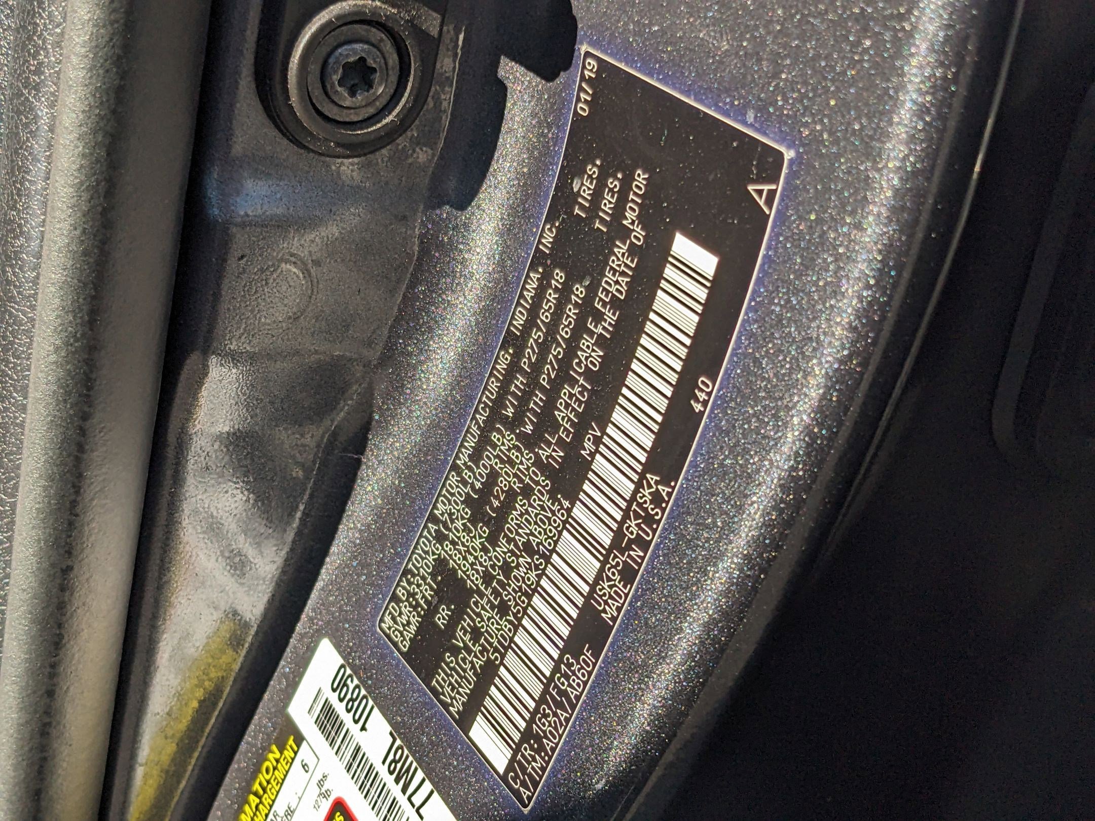 2019 Toyota Sequoia SR5 photo 22