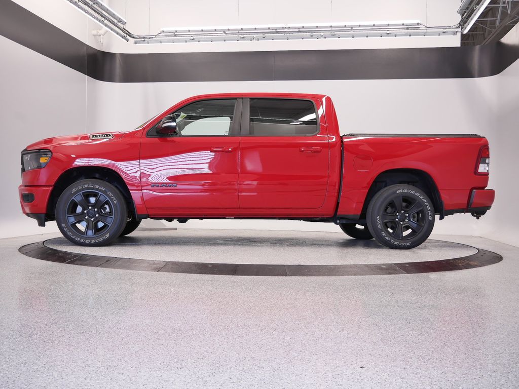 Used 2021 RAM Ram 1500 Pickup Big Horn/Lone Star with VIN 1C6SRFFT8MN586580 for sale in Coon Rapids, Minnesota