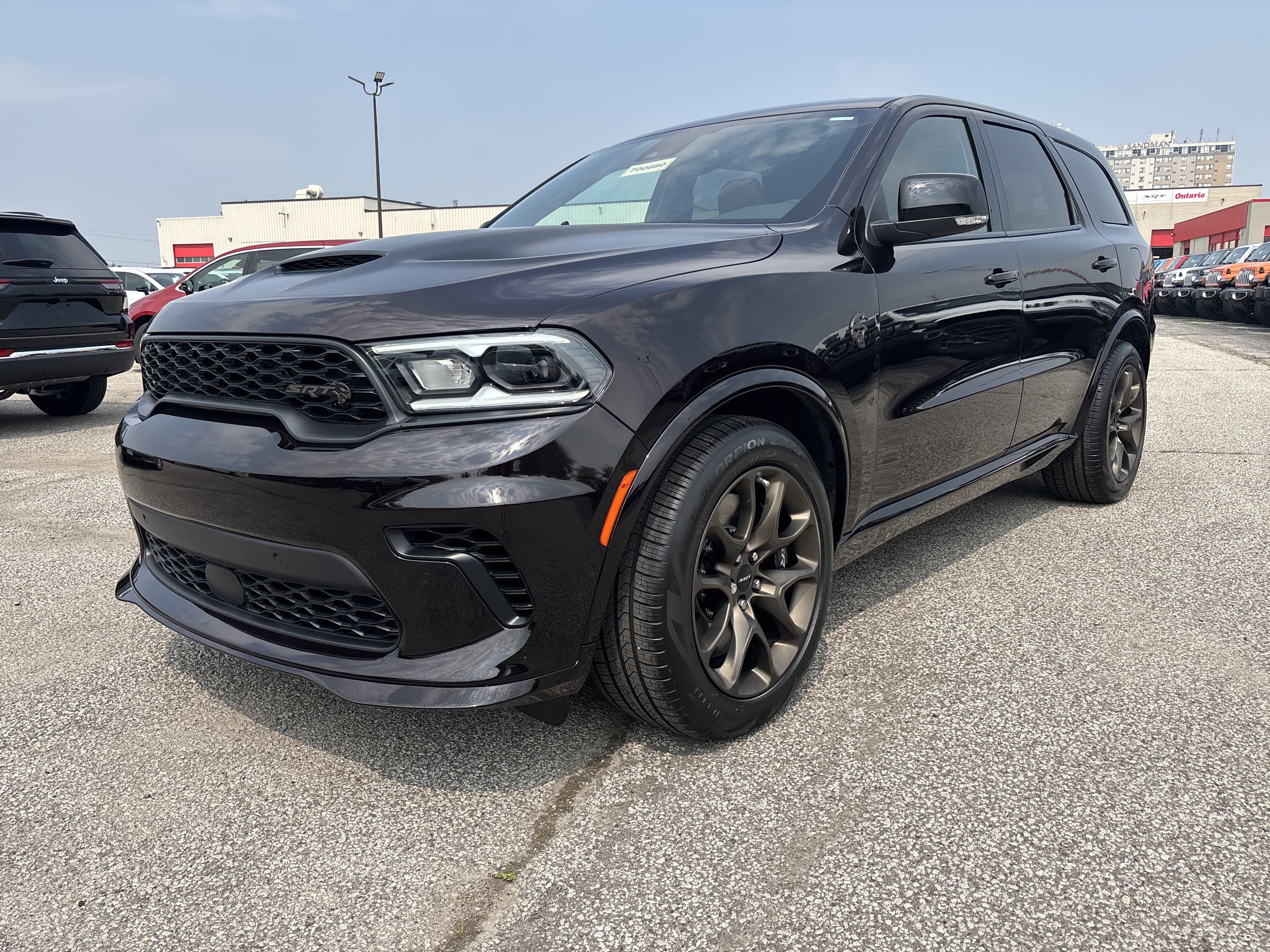 New 2025 Red Oxide Dodge SRT Hellcat Brass Monkey image 1