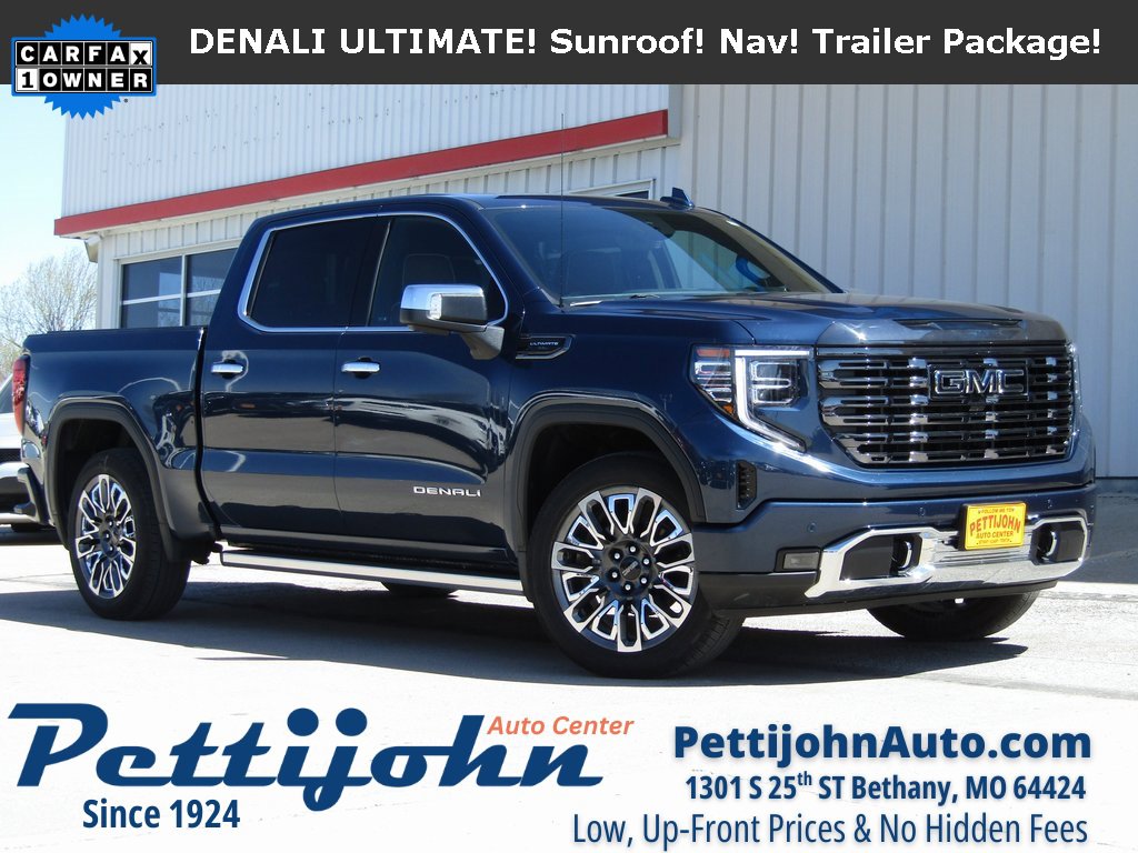 Used 2023 Pacific Blue Metallic GMC Denali Ultimate image 1