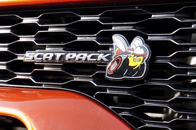 Used 2021 Orange Dodge R/T Scat Pack Widebody image 11