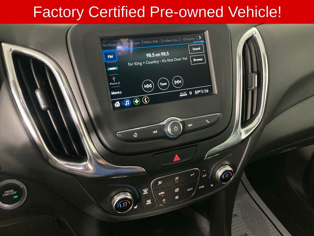 Certified 2019 Chevrolet Equinox LT with VIN 2GNAXUEV4K6185165 for sale in Elk River, Minnesota