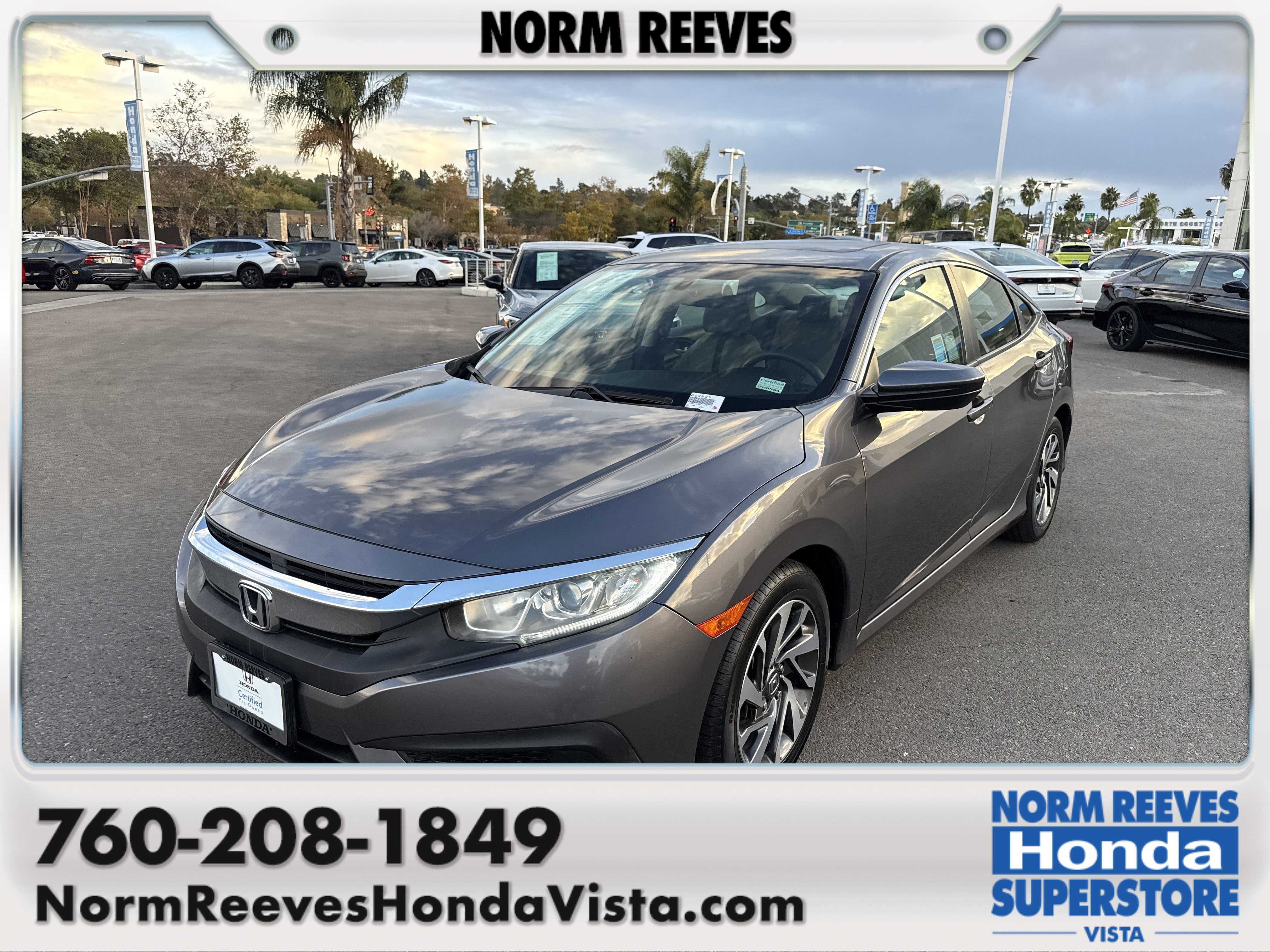 2016 Honda Civic EX