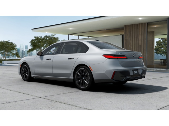 New 2025 Gray BMW 740i xDrive image 2