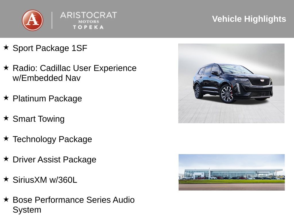 Used 2023 Cadillac XT6 Sport with VIN 1GYKPHRS8PZ168881 for sale in Kansas City