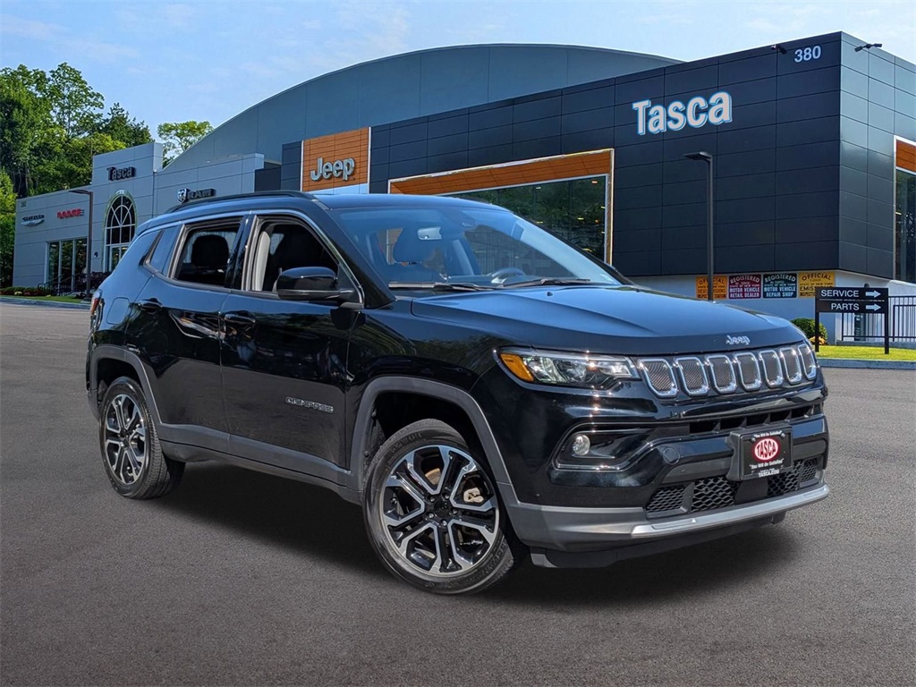 Used 2022 Black Jeep Limited image 1