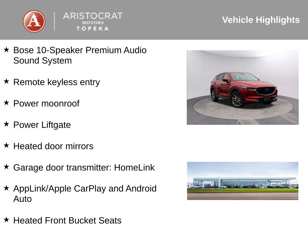 Used 2021 Mazda CX-5 Grand Touring with VIN JM3KFBDM8M1442659 for sale in Kansas City