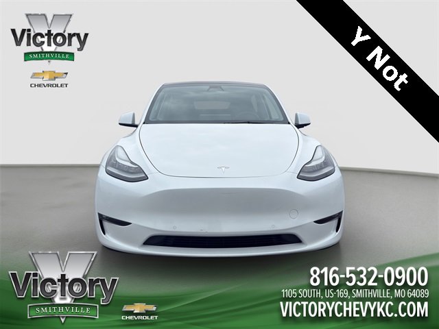 Used 2022 Tesla Model Y Long Range with VIN 7SAYGDEE9NF335859 for sale in Smithville, MO