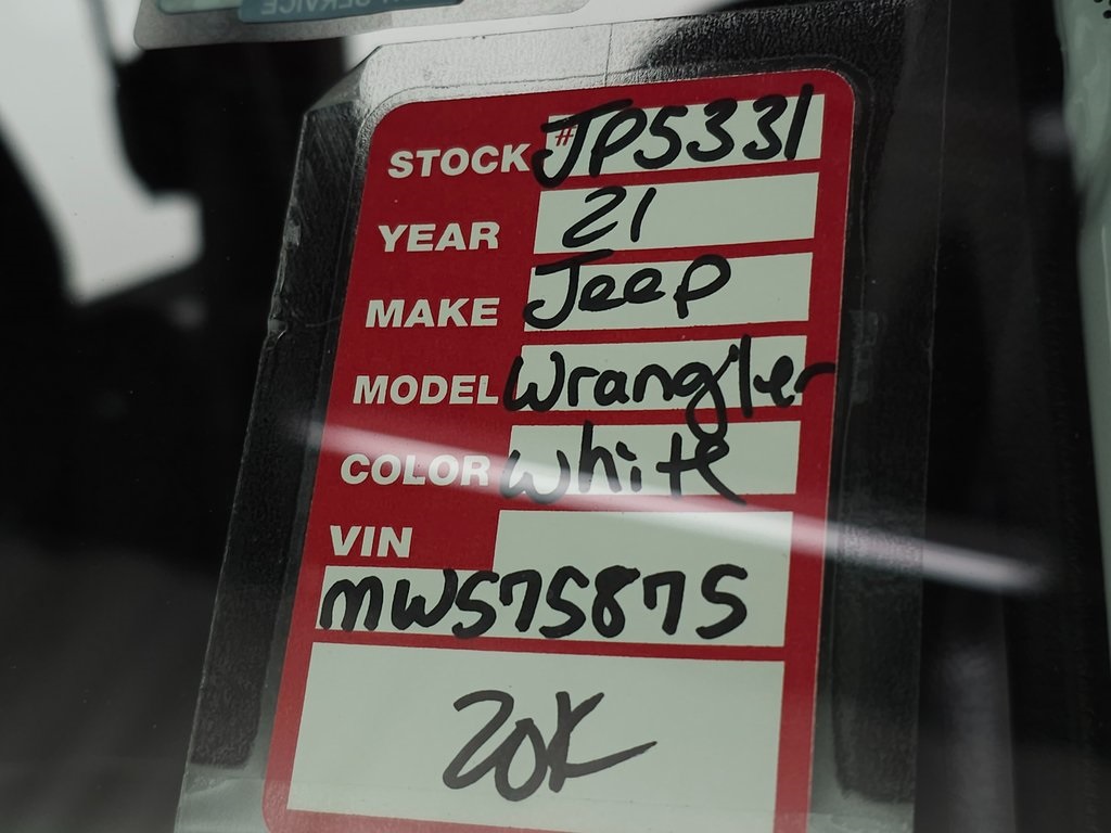 2021 JEEP WRANGLER - Image 26