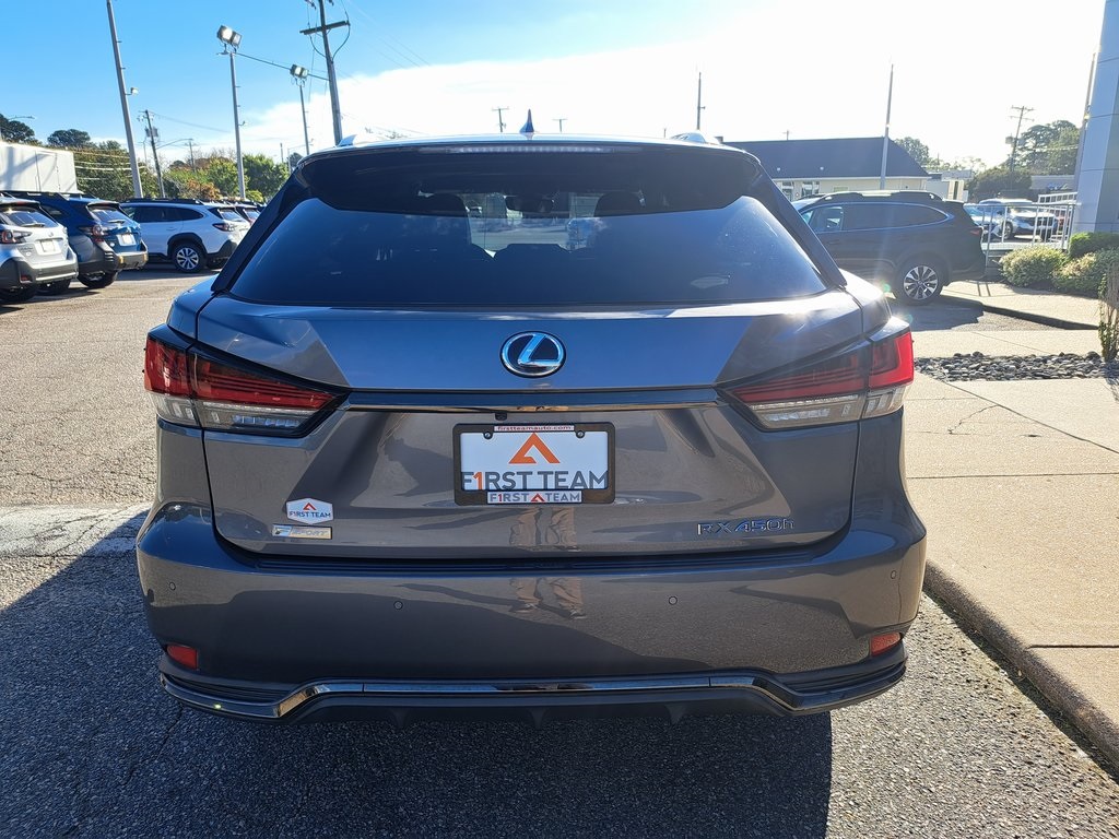 2020 Lexus RX 450h F SPORT photo 4