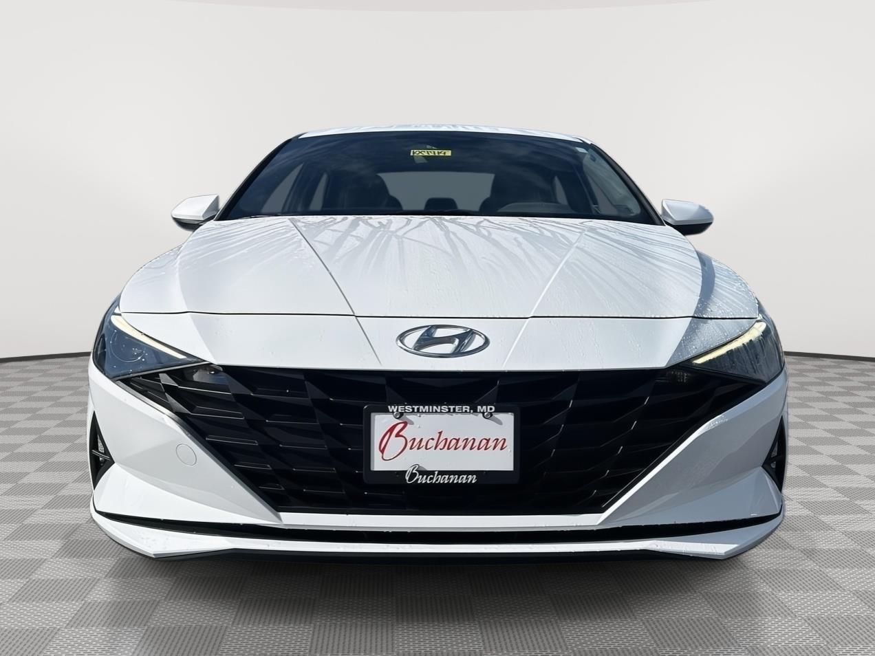 2023 Hyundai Elantra Hybrid Blue photo 2