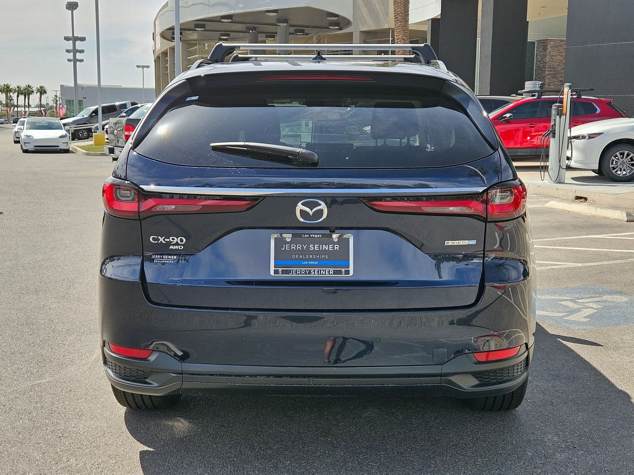 New 2025 Deep Crystal Blue Mica Mazda Premium Sport image 4