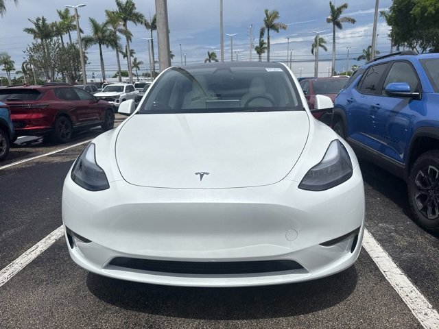 Used 2024 Tesla Model Y Long Range with VIN 7SAYGDED5RF203971 for sale in Northfield, Minnesota