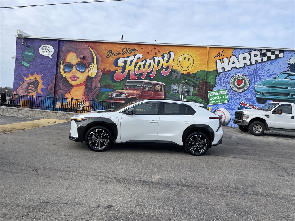 Used 2024 Toyota bZ4X Limited with VIN JTMABACA5RA090973 for sale in Worcester, MA